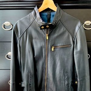 Massimo Dutti Leather Jacket